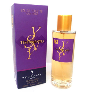 Eau De Toilette Femme JM Chow Yesensy – 100 Ml, Flacon Neuf, Parfum Générique